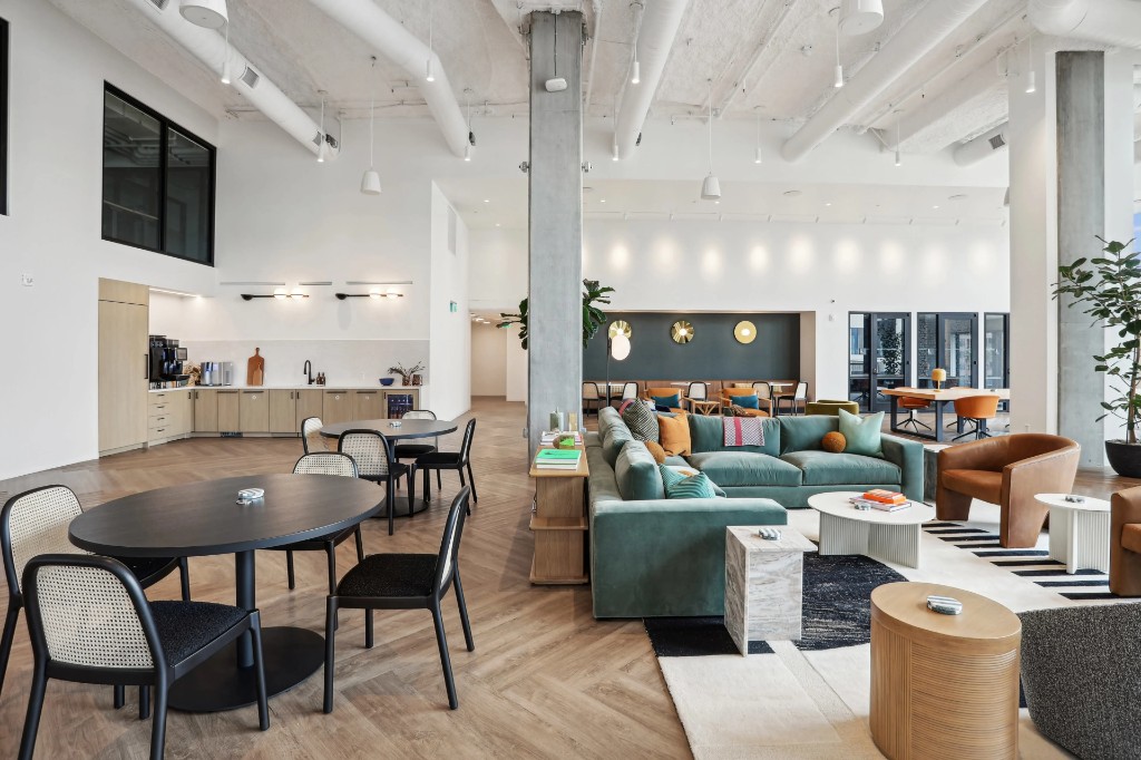 MorningAI office interior - common area